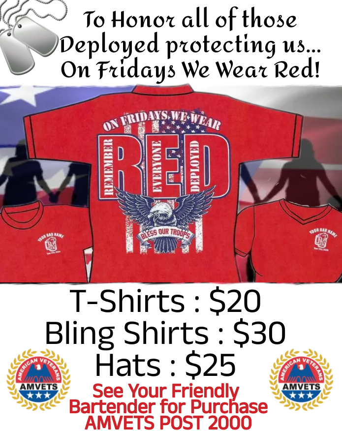 RED Shirt Friday Shirts