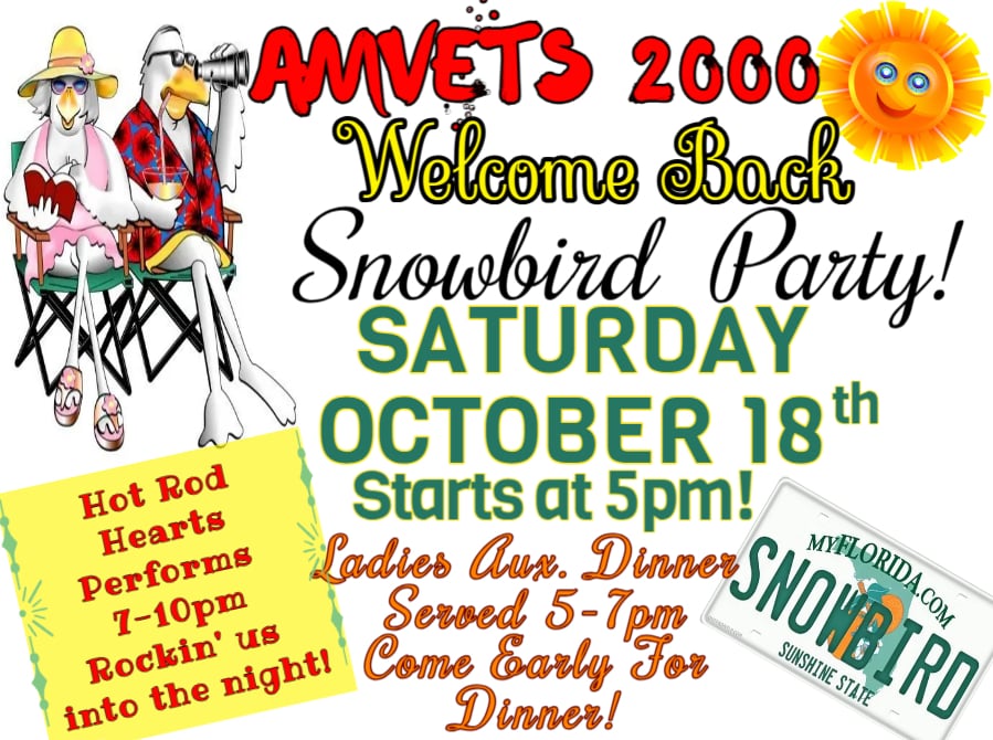 Snowbird Party 10182025