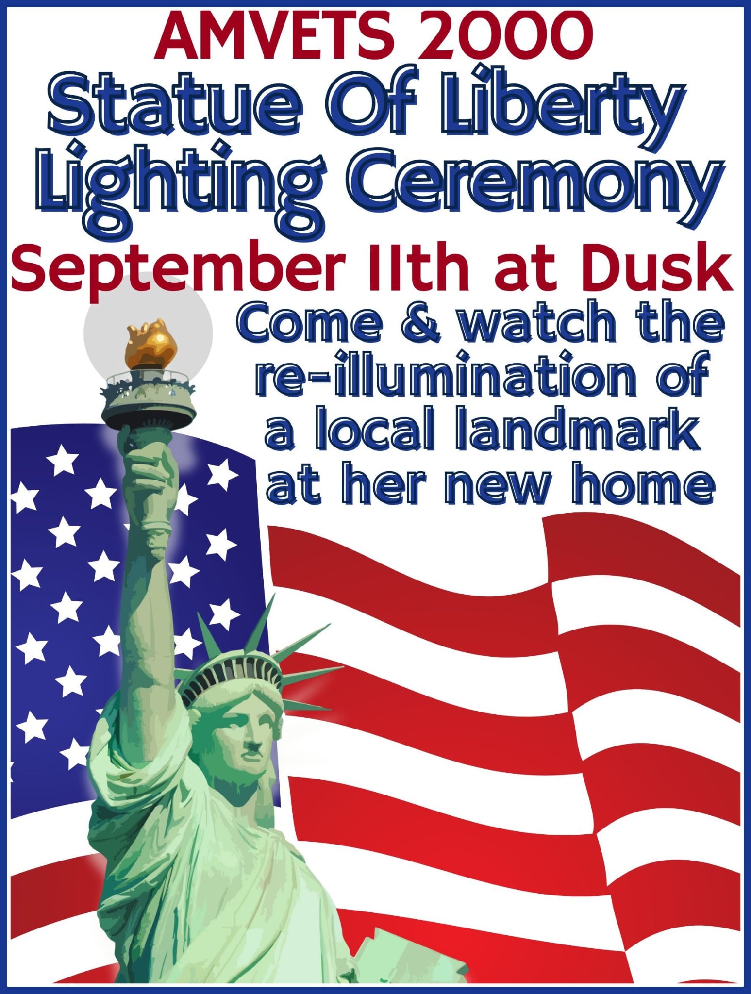 Statue of Liberty Lighting Ceremony