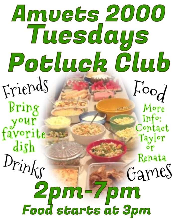 Tuesdays Potluck Club